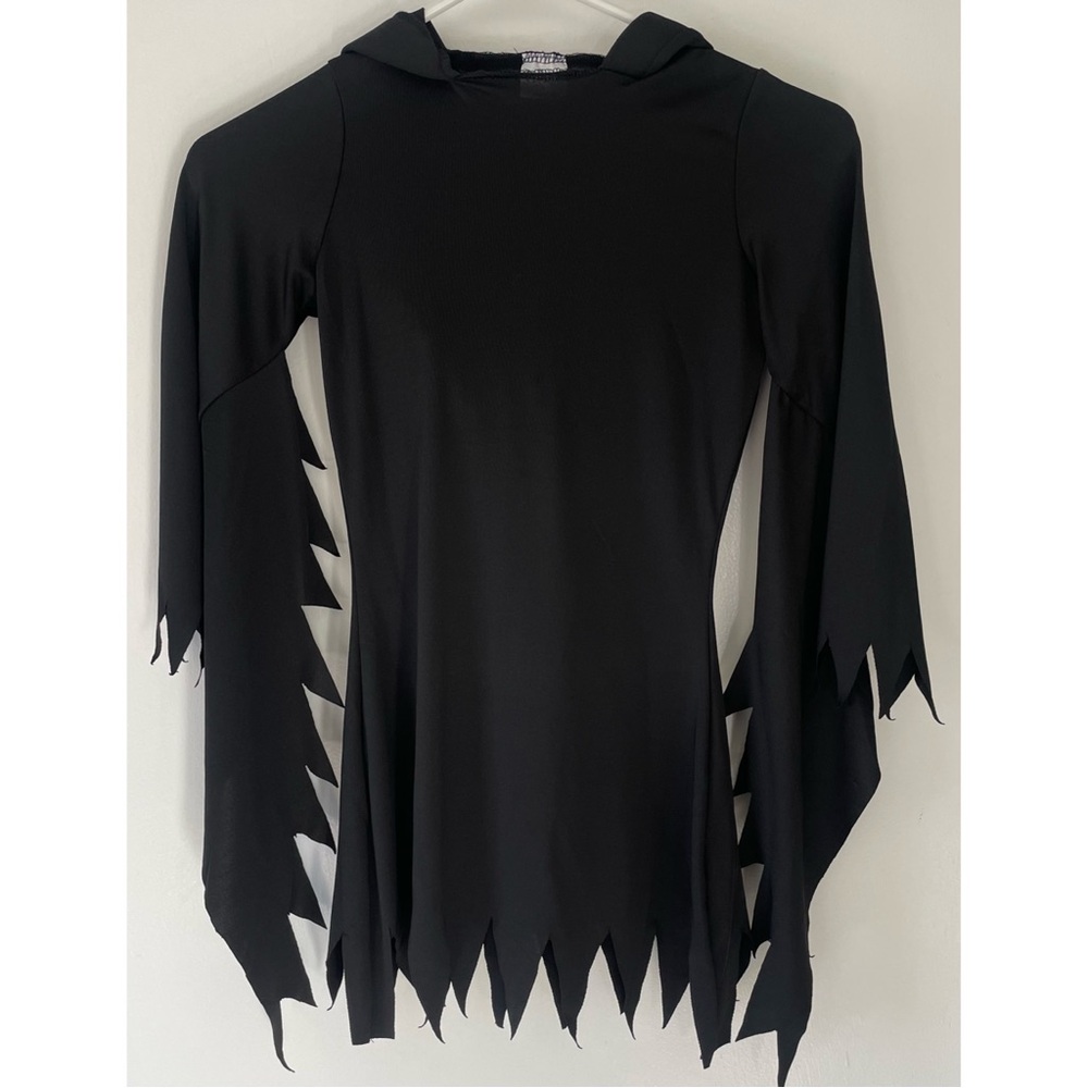 Girls Spirit Halloween Scream Ghost Face Dress - Picture 2 of 12